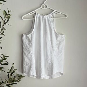 Cloth & Stone White Tank Top Sz sm Bin G